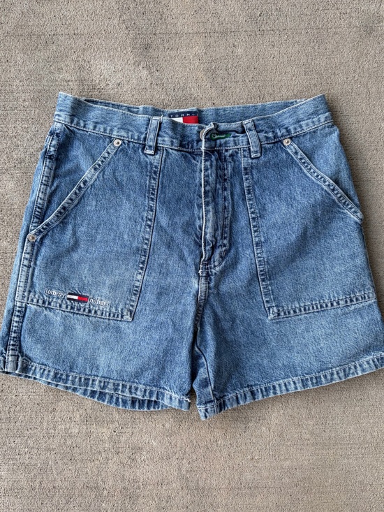 Tommy Hilfiger Pants - Vintage 90s Tommy Hilfiger jeans denim cargo shorts high rise